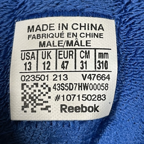 REEBOK QUESTION MID Men’s size 13 - Picture 8 of 8